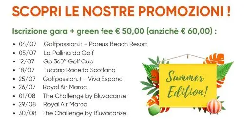 SCOPRI LE NOSTRE PROMOZIONI! 